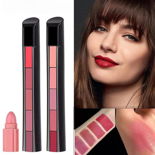 Set di rossetto 5 in 1