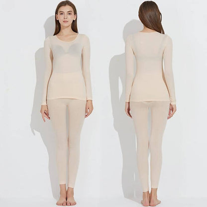 Roupa íntima térmica elástica e sem costura: Conforto e calor 